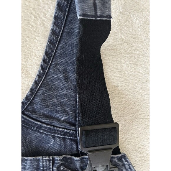 Carhartt FR Cat 2 Bibs Overalls Blue 44x30 Fair Condition - Picture 8 of 12